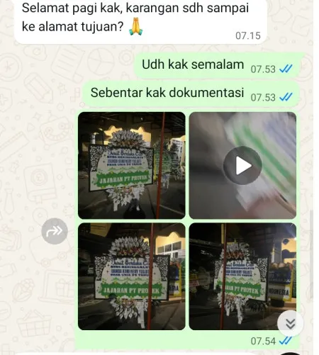 Pengiriman Papan Bunga Selamat Hotel Mulia Senayan