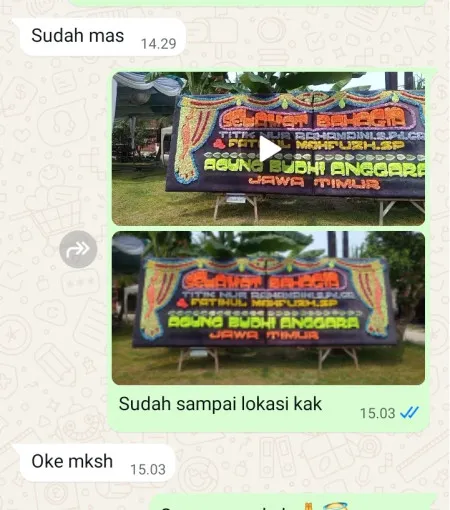 Pengiriman Papan Bunga Hotel Mulia Senayan